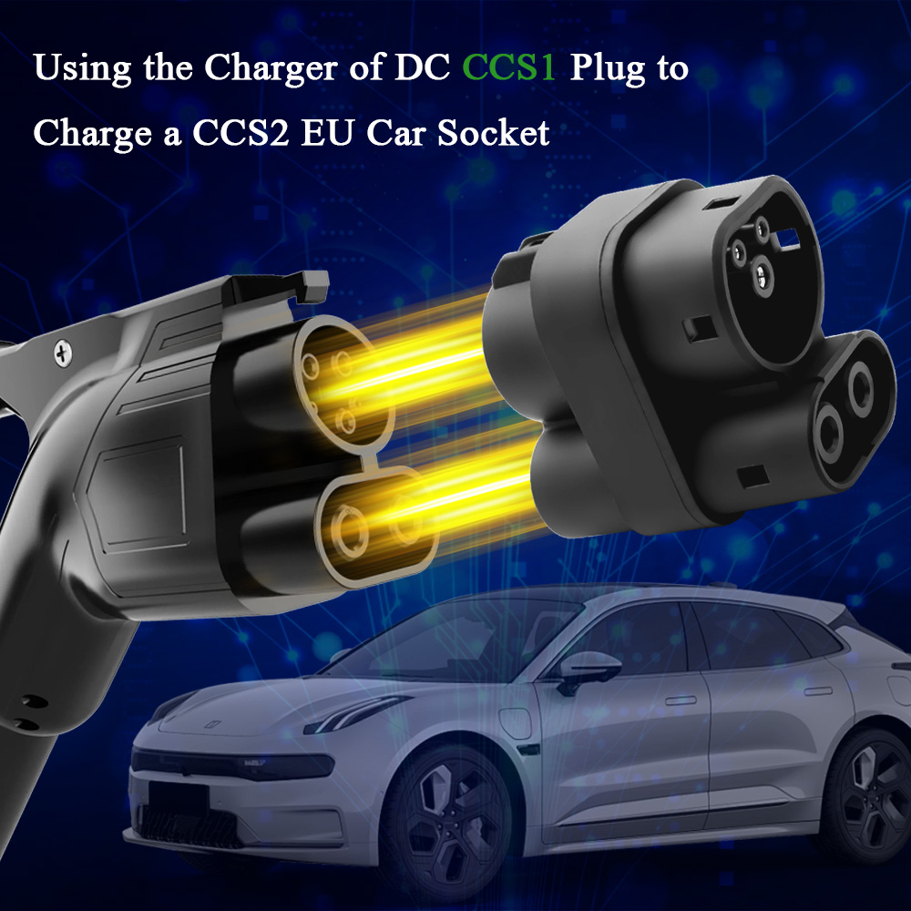 Adaptateur de connecteurs de c - Ccs2 To Ccs1 Fast Charge Adapter 250Kw avis et prix