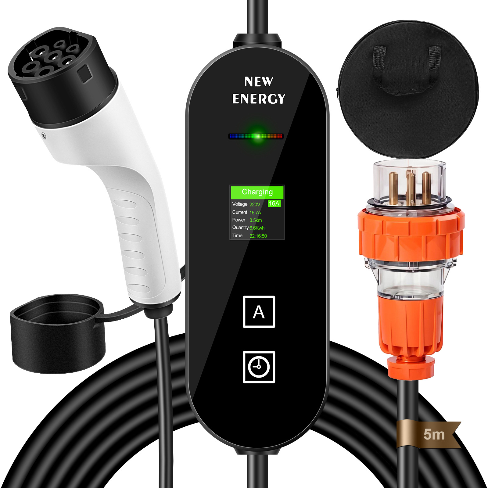 Prise UE/Royaume-Uni CEE 32A/1 - Portable Ev Charger 32A Type 2 Cee Plug avis et prix