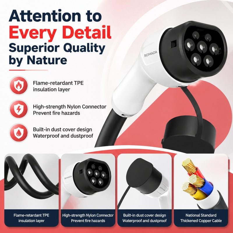 Chargeur portable pour véhicul - Portable Ev Charger 32A Type 2 Cee Plug avis et prix