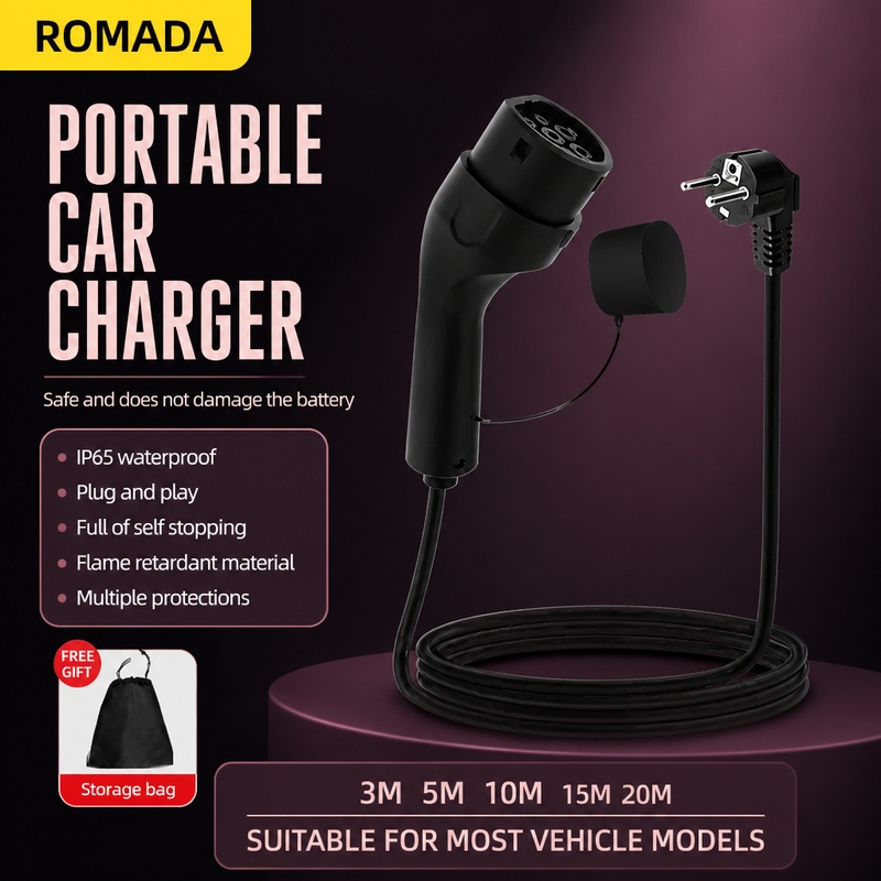 Chargeur portable pour véhicul - Portable Ev Charger 32A Type 2 Cee Plug avis et prix